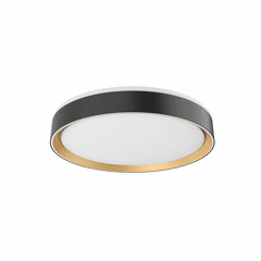 Kuzco Essex LED Flush Mount - Black - FM43916-BK/GD