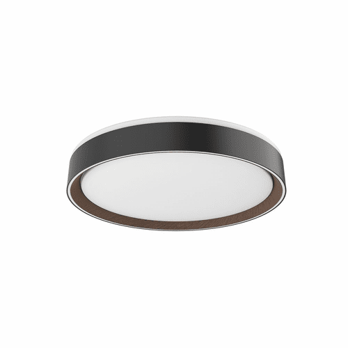 Kuzco Essex LED Flush Mount - Black - FM43916-BK/WT