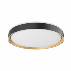 Kuzco Essex LED Flush Mount - Black - FM43920-BK/GD