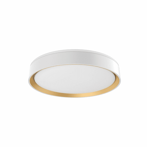 Kuzco Essex LED Flush Mount - White - FM43916-WH/GD