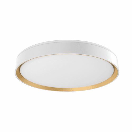Kuzco Essex LED Flush Mount - White - FM43920-WH/GD