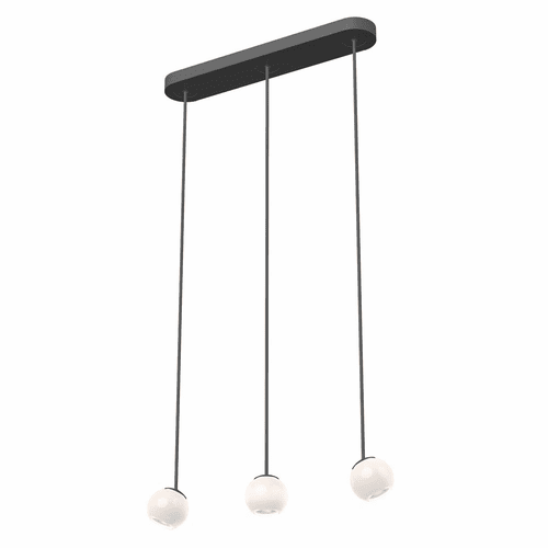 Kuzco Europa LED Pendant - Black - MP47613-BK