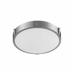 Kuzco Floyd 1-LT Flush Mount - Brushed Nickel - 501102-LED