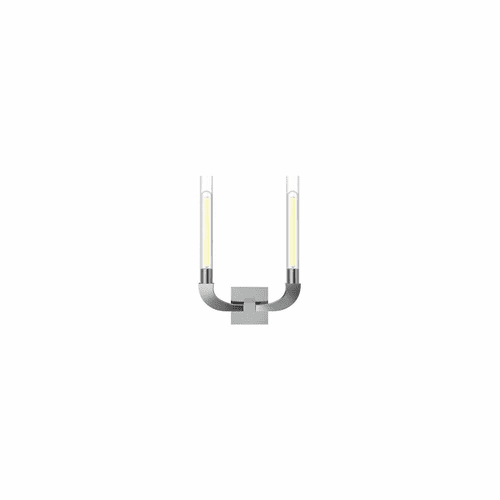 Kuzco Flute 2-LT Bath Vanity Light - Polished Nickel - WV316002PNCR