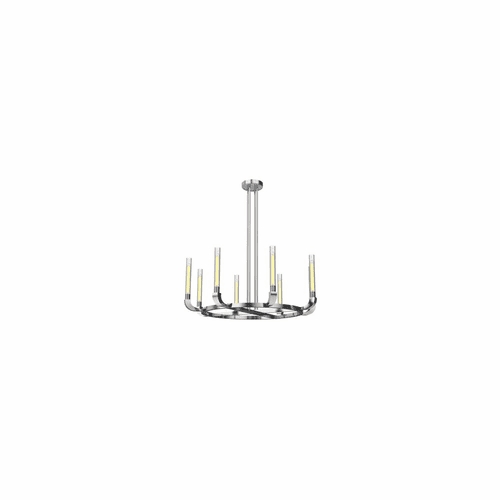 Kuzco Flute 8-LT Chandelier - Polished Nickel - CH316008PNCR