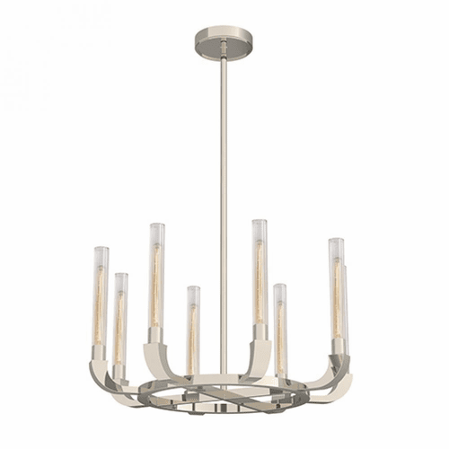 Kuzco Flute 8-LT Chandelier - Polished Nickel - CH316708PNCR