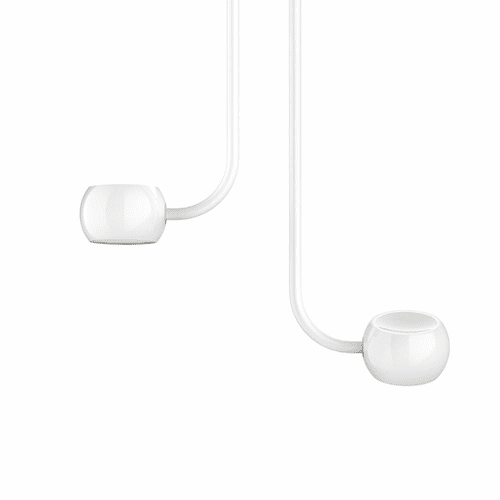 Kuzco Flux LED Pendant - White - MP46608-GWH