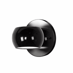 Kuzco Flux LED Wall Sconce - Black - WS46604-GBK Kuzco Flux LED Wall Sconce - Black - WS46604-GBK