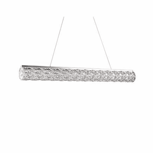 Kuzco Gamma LED Pendant - Chrome - LP7842 (4000K)
