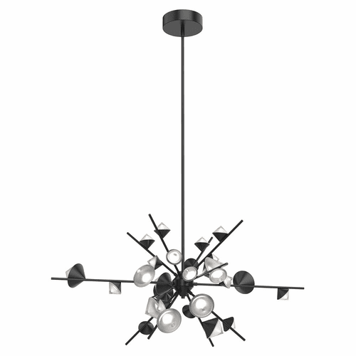 Kuzco Geode LED Chandelier - Black - CH50848-BK