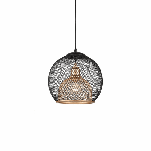 Kuzco Gibraltar 1-LT Pendant - Black / Gold - 494412-BK/GD