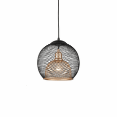 Kuzco Gibraltar 1-LT Pendant - Black / Gold - 494412-BK/GD