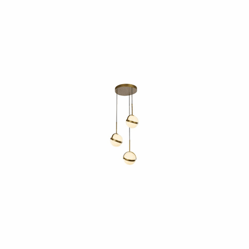 Kuzco Globo LED Pendant - Satin Gold - MP301003SG