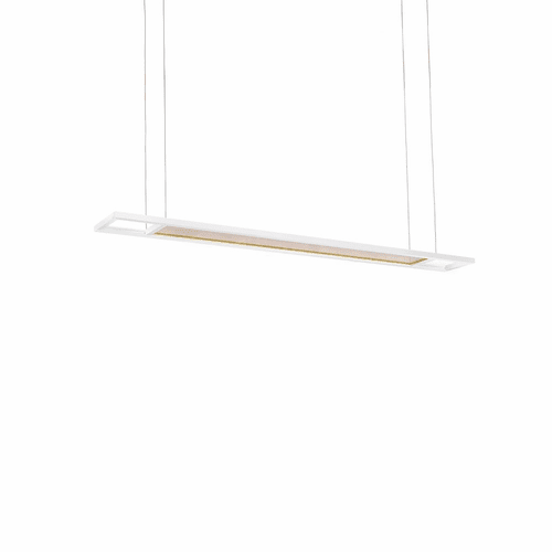 Kuzco Grid LED Pendant - White - LP20448-WH