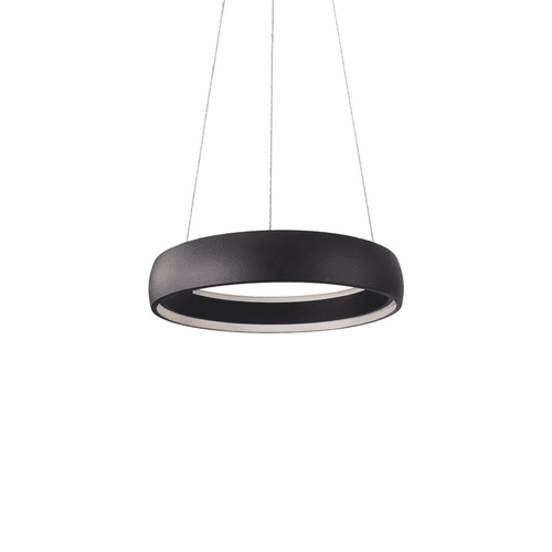 Kuzco Halo LED Pendant - Black - PD22723-BK