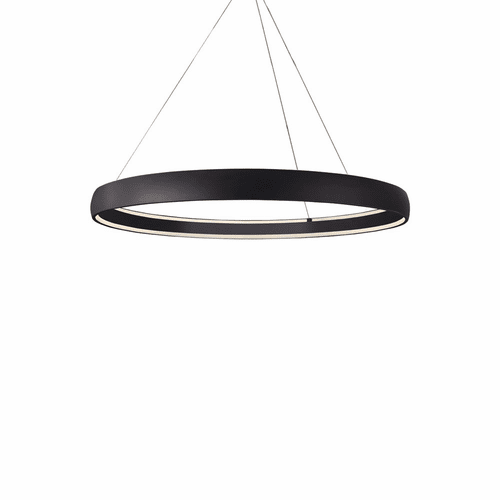 Kuzco Halo LED Pendant - Black - PD22753-BK