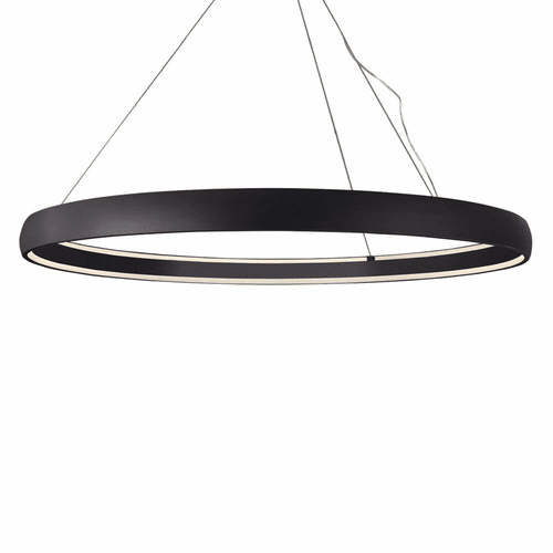 Kuzco Halo LED Pendant - Black - PD22772-BK