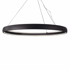 Kuzco Halo LED Pendant - Black - PD22772-BK