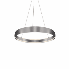 Kuzco Halo LED Pendant - Brushed Silver - PD22735-BS Kuzco Halo LED Pendant - Brushed Silver - PD22735-BS