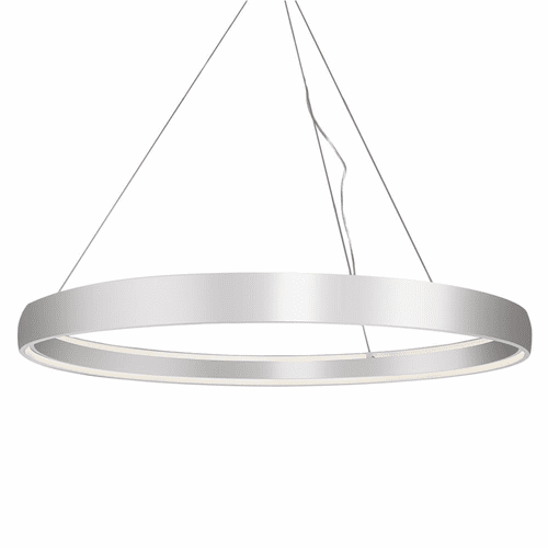 Kuzco Halo LED Pendant - Brushed Silver - PD22753-BS
