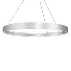 Kuzco Halo LED Pendant - Brushed Silver - PD22772-BS