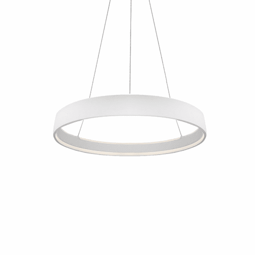 Kuzco Halo LED Pendant - White - PD22735-WH