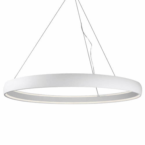 Kuzco Halo LED Pendant - White - PD22753-WH