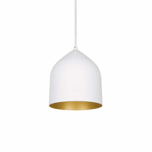 Kuzco Helena 1-LT Pendant - White/Gold - 49108-WH/GD