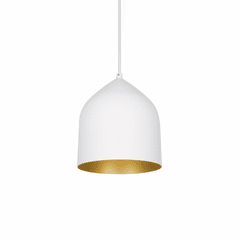 Kuzco Helena 1-LT Pendant - White/Gold - 49108-WH/GD