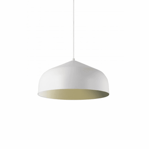 Kuzco Helena LED Pendant - White with Gold - PD9117-WH/GD
