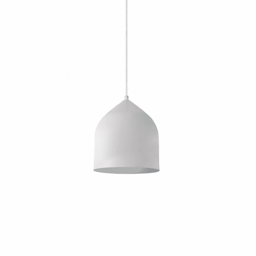 Kuzco Helena LED Pendant -  White with Silver - PD9108-WH/SV