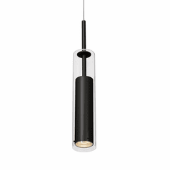 Kuzco Jarvis 1-LT Pendant - BLACK - 41411-BK