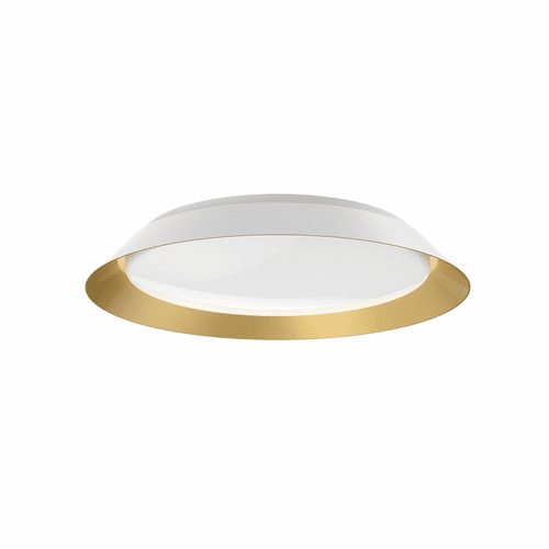 Kuzco Jasper LED Flush Mount - White - FM43419-WH/GD