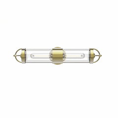 Kuzco Lancaster 2-LT Bath Vanity Light - Brushed Brass - WV361102BB Kuzco Lancaster 2-LT Bath Vanity Light - Brushed Brass - WV361102BB