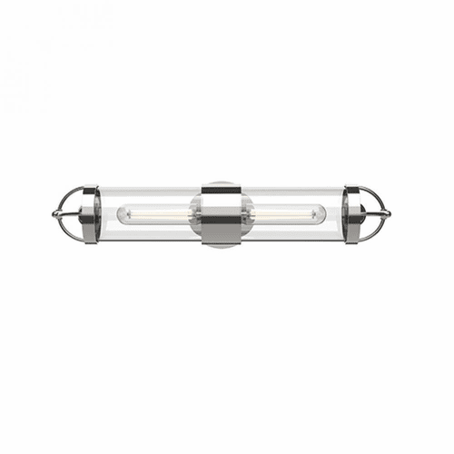 Kuzco Lancaster 2-LT Bath Vanity Light - Polished Nickel - WV361102PN