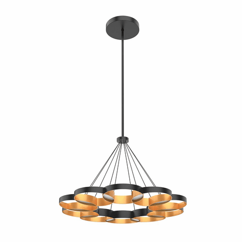 Kuzco Maestro LED Chandelier - Black - CH90833-BK/GD