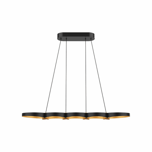 Kuzco Maestro LED Pendant - Black - LP90838-BK/GD