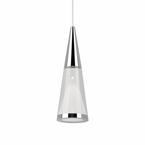 Kuzco Malabar 1-LT Pendant - Chrome - 402401CH-LED