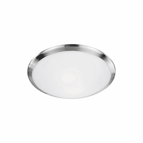 Kuzco Malta 1-LT Flush Mount - Brushed Nickel - 51561BN