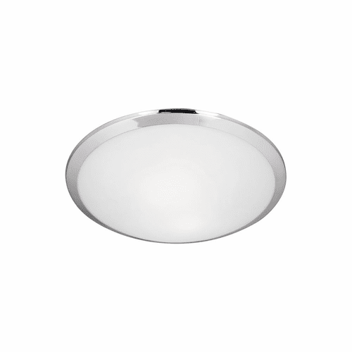 Kuzco Malta 1-LT Flush Mount - Chrome - 51561CH