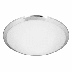 Kuzco Malta 1-LT Flush Mount - Chrome - FM1515-CH
