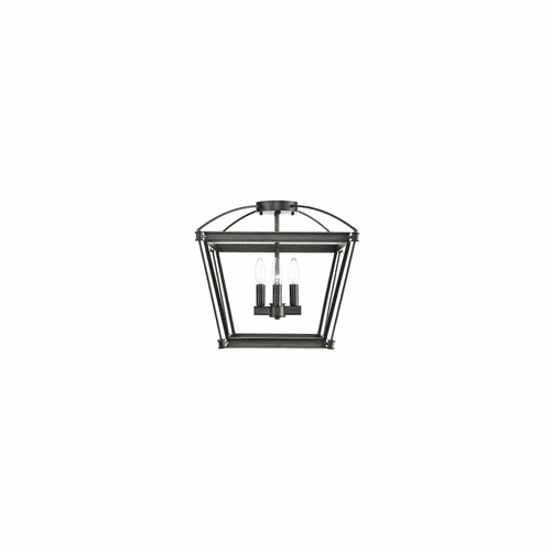 Kuzco Manor 4-LT Semi-Flush Mount - Urban Bronze  - SF312204UB