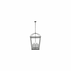 Kuzco Manor 8-LT Pendant - Urban Bronze  - PD312224UB