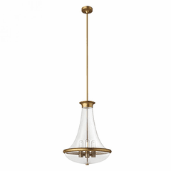 Kuzco Marcel 4-LT Pendant - Vintage Brass - PD361018VB