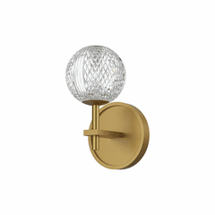 Kuzco Marni LED Bath Vanity Light - Natural Brass - WV321201NB