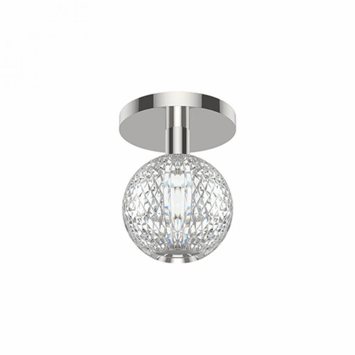 Kuzco Marni LED Flush Mount - Polished Nickel - FM321201PN