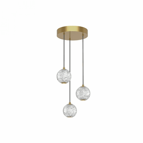 Kuzco Marni LED Pendant - Natural Brass - MP321203NB