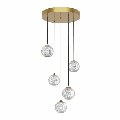 Kuzco Marni LED Pendant - Natural Brass - MP321205NB