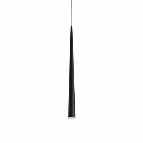 Kuzco Mina 1-LT Pendant - Black - 401216BK-LED