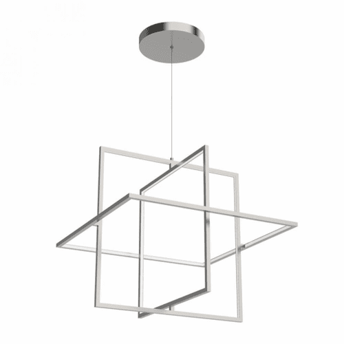 Kuzco Mondrian  LED Pendant - Brushed Nickel - PD16328-BN
